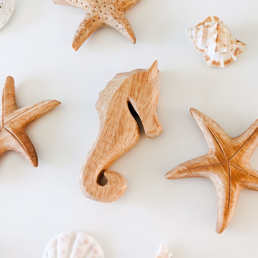Wooden Sea Creatures