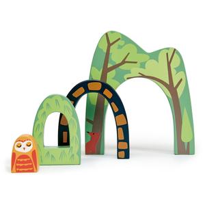 Wooden Forest Tunnels