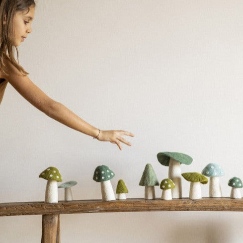 Muskhane Felt Mushrooms | Anise