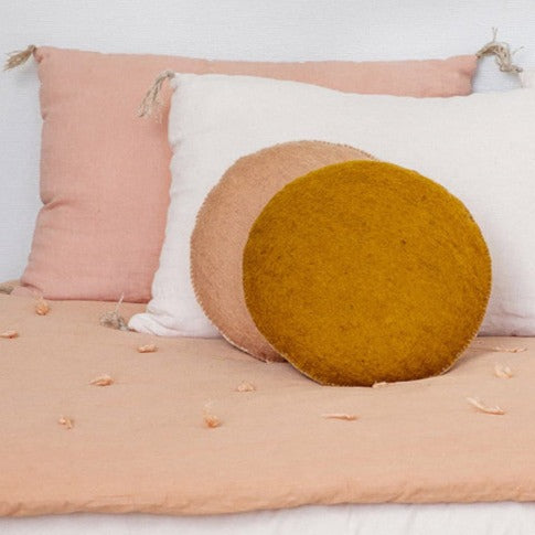 Muskhane Felt Smarties Cushions | Two Colours