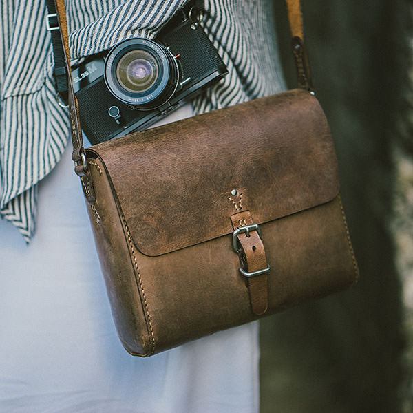 The Companion Satchel: Vintage Brown