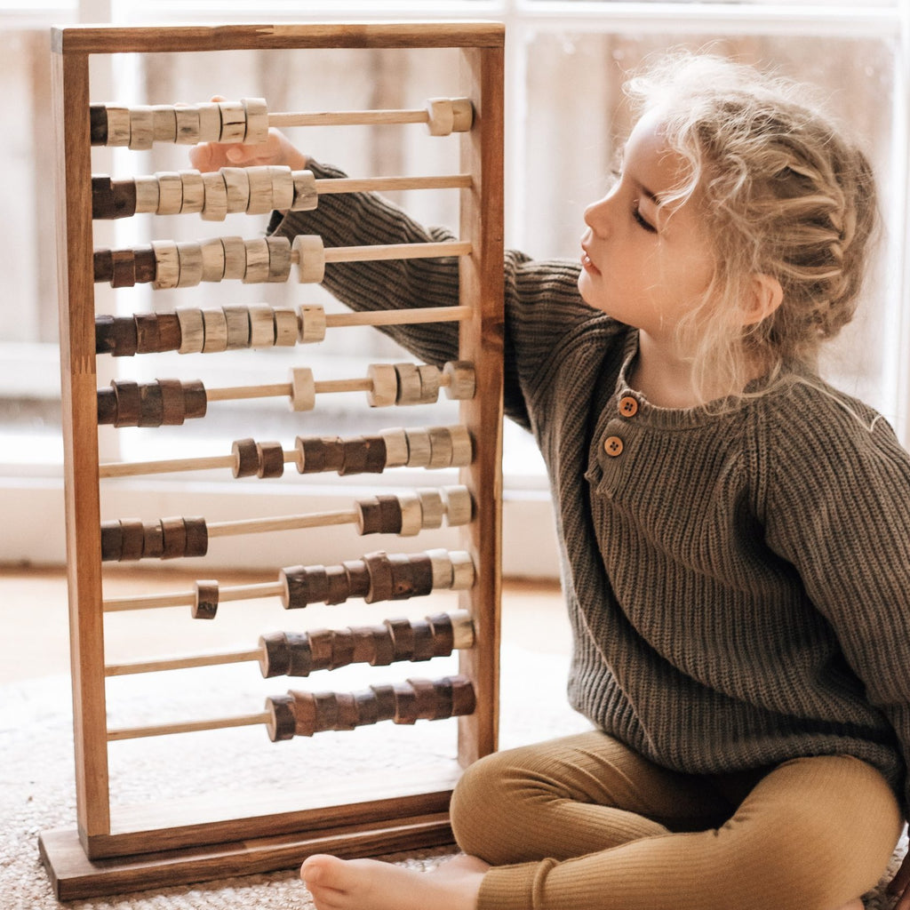Qtoys | Natural Tree Abacus