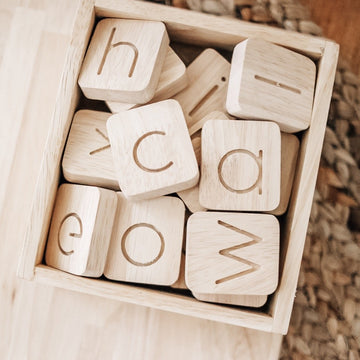 Qtoys | Wooden Letter Tiles