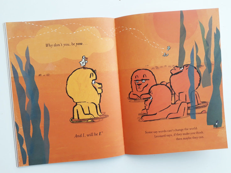 How to be a Lion book children’s book by Ed Vere. 